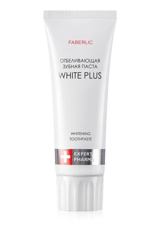 Отбеливающая зубная паста «White Plus» Faberlic