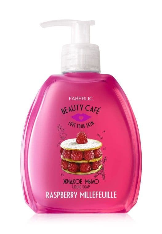 Жидкое мыло для рук «Малиновый мильфей Beauty Cafe» Faberlic