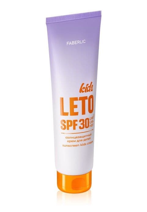 Солнцезащитный крем для детей SPF 30 «Leto» Faberlic