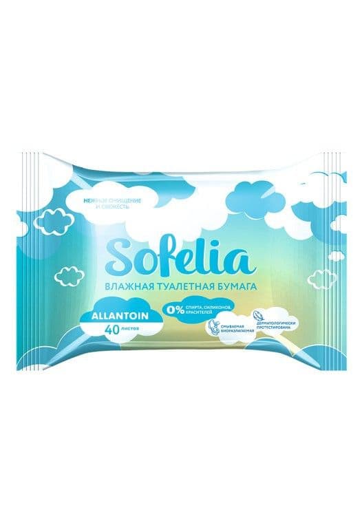 Влажная туалетная бумага «Sofelia» санитарно-гигиенического назначения Faberlic