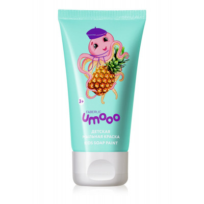 Детская мыльная краска для купания «Ананас Umooo 3+» Faberlic